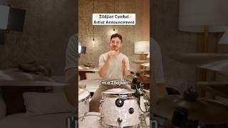 *New* Zildjian Cymbal Artist Announcement️ Wild 10 months  #drummer #drumming #zildjian #drums