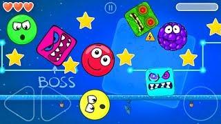 Videos Para Niños - Red Ball 4 Mora La Batalla Por La Luna - Juegos Para Niños Pequeños