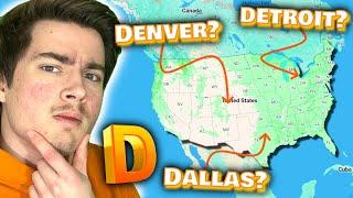 How Many "D" Cities Can I Name in the USA?