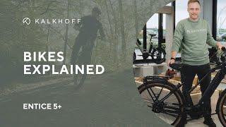 Allroad E-Bike Entice 5+: XXL E-Bike for any terrain | KALKHOFF