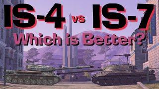 WOT Blitz Face Off || IS-4 vs IS-7