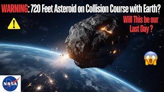 WARNING ️ : NASA Issues Terrifying Alert—720 Feet Monster Asteroid Racing Towards Earth!  #nasa