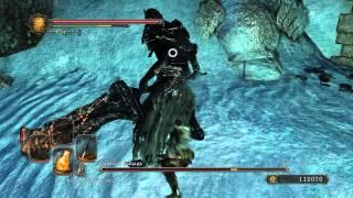 Dark Souls II 2 DLC Босс: Дымный рыцарь(Fume knight). Melee, no shield.