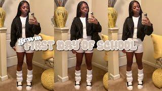 GRWM : FIRST DAY OF SCHOOL 2023  ( SENIOR YEAR )