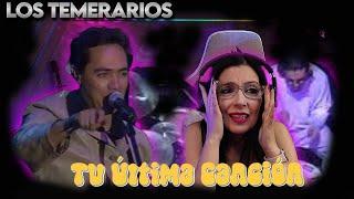 LOS TEMERARIOS - Tu última canción | Interprete de teatro musical  - REACCION & ANÁLISIS