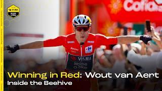 Winning in Red: Wout van Aert - Inside the Beehive short