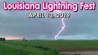 April 13, 2019 • Eastern Louisiana Tornado & Prolific Lightning! {J/A}