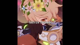 Traveler absolutely LOVES the dull blade #genshinimpact
