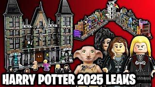 LEGO Harry Potter 2025 Leaks: Malfoy Manor & Microscale Winkelgasse ‍️ | LEGO News