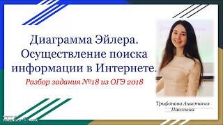 Задание 18 ОГЭ информатика 2018