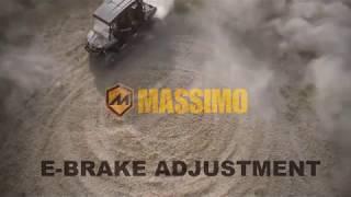 MASSIMO MOTOR Knight 500 / 700 | HOW TO | E-BRAKE ADJUSTMENT