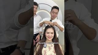 U50 ĐỂ KIỂU TÓC NHƯ THẾ NÀO PHÙ HỢP - 1900 HAIR SALON #shorts