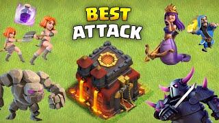 Best TH10 War Attack Strategy 2025 | Best Town Hall 10 Attack for War