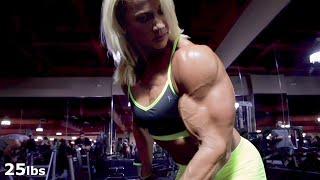 Jen Louwagie Muscle & Biceps POWER Female Bodybuilder