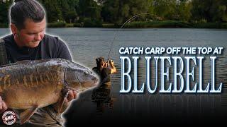 CATCH CARP OFF THE TOP AT BLUEBELL LAKES | DNA BAITS | DAY-TICKET CARPING | SURFACE FISHING