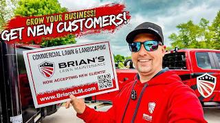 5 Easy Ways To Get More Customers For Your Landscaping Company!