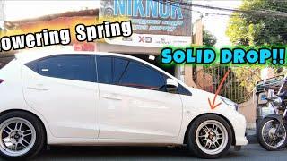 L&T Lowering Springs for Honda Brio by Niknok Car Mags - Solid Drop! #loweringsprings #L&TSpring