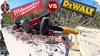 Лучшая кувалда в мастерской, Milwaukee или DEWALT?