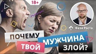 Почему мужчина злой и агрессивный? Что делать с агрессией мужчины? #ФазаРоста #ЯрославСамойлов