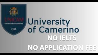 University of Camerino Italy Admission Process 2024 - study in Italy