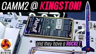 Computex 2025: Kingston's CAMM2, Cache and a Rocket!