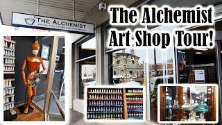 Art Store Tour: The Alchemist! What Did I Buy? Art Supplies Haul