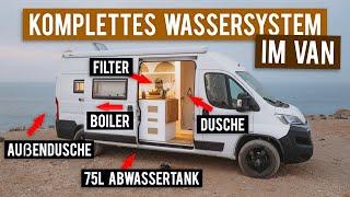 Fließend Wasser im VAN ∙ Schritt für Schritt Anleitung ∙ DIY Campervan Selbstausbau #25