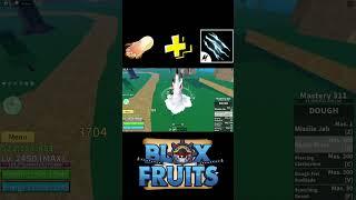 blox fruit combo dough + electric claw #roblox #bloxfruits #bloxfruitscombo #dough #electricclaw