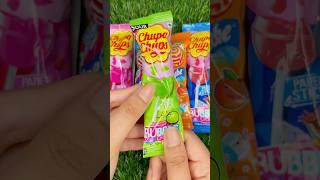 Satisfying ASMR Colorful ChupaChups Lollipop Green or Blue or Pink or Orange #satisfying #candyasmr