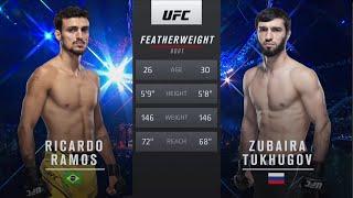 UFC 267 Зубайра ТУХУГОВ vs Рикардо РАМОС Обзор на Бой ТУХУГОВ - РАМОС Tukhugov - Ramos ЮФС 267