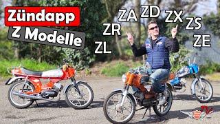 ZR ZA ZD ZL ZHÄÄÄÄÄ Zündapp Zet Modelle erklärt von Mr. Moped