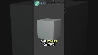  A Quick Tip For Sculpting and Remeshing in Blender  #shorts #gamedev #blender