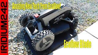 EcoFlow BLADE Robotic Lawn Mower - Hot New Tech From Ecoflow!