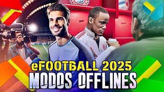 EFOOTBALL 2025 - MASTER LEAGUE & MODOS OFFLINES! NOVIDADES!