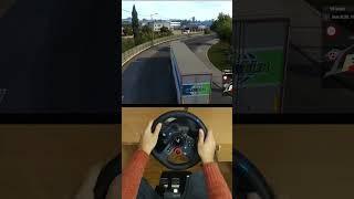 Epic Promods ETS2 Drive: DAF Truck Logitech G29 #Shorts