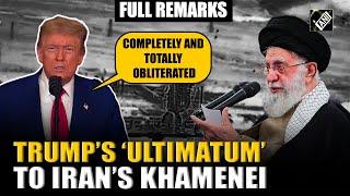 “Completely, totally obliterated…”  Trump’s first address post US destroys Iran’s nuke sites