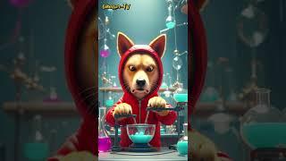 Amazing, Golden Turns The Mindless Lion Into A Pet #shorts #goldenretreivers