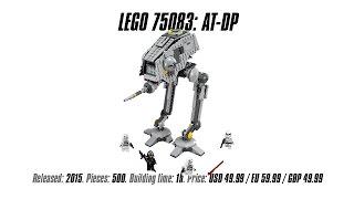 'Lego Star Wars 75083: AT-DP' Unboxing, Speed Build & Review | Sariel's LEGO Technic Den