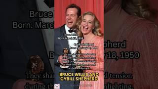 Bruce Willis and Cybill Shepherd: Sparks On and Off the “Moonlighting” Set