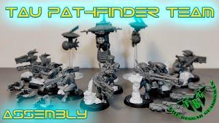 TAU EMPIRE PATHFINDER TEAM Сборка, плюс оформление подставок...