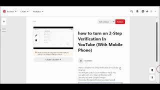 How To Create A Pin On Pinterest For YouTube Video