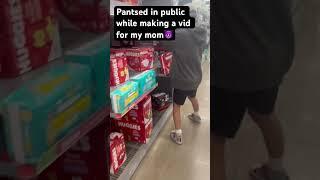 A random kid found me in Walmart and pantsed me while making a vid!! #foryou #funny #prank #pranks