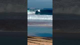 Epic Pipeline Hawaii Surprise This Morning May.2.23 #surfing #northshore #wsl #bigwaves