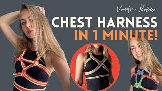 3 easy shibari chest harnesses