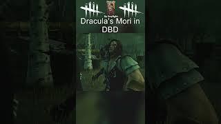 DRACULA's Mori in Dead By Daylight  #shorts #dbd #gaming #dbdshorts #dracula