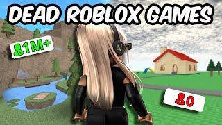 Playing FORGOTTEN Roblox Games...