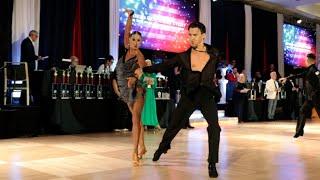 Mikhail Kolosov & Elina Semka - Cha Cha Basic I Fred Astaire NY/NJ Dancesport 2023