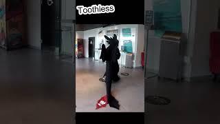 My How To Train Your Dragon Cosplays #short #fursuitmaker #cosplay #costume #httyd #toothless