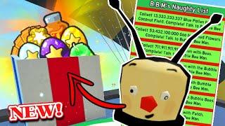 Why B.B.M = EASY & Opening *HUGE * REWARD MONDO Gift Box  |  Bee Swarm Simulator