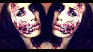 Бюджетный Макияж на Хэллоуин ( Зомби) Zombie Makeup Tutorial For Halloween By MARGO